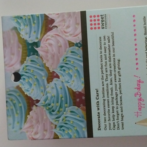 Sweet Creations 2 Decorating Bottles by Good Cook NEW - Picture 4 of 7